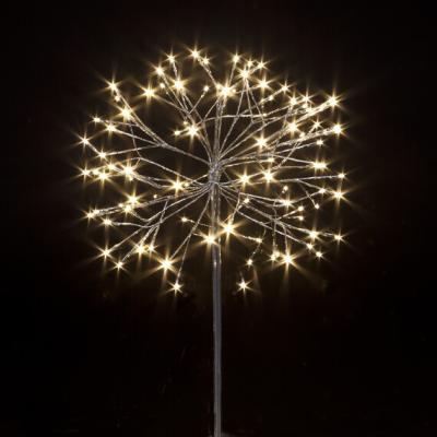 The Range 70Cm Blast Ball Garden Stake - Silver