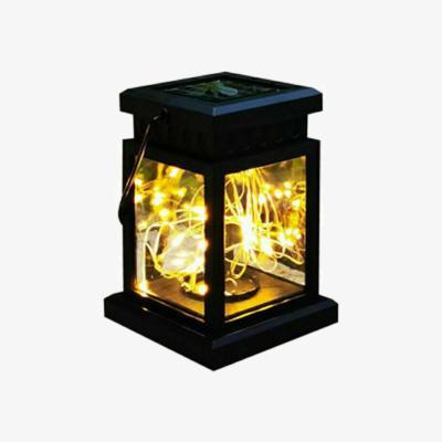 The Range Waterproof Solar Led Camping Lantern - Black