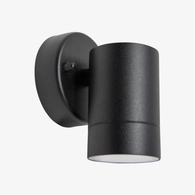 The Range Fixed Spotlights 12cm Garden Wall Light - Black