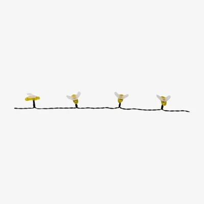 The Range Solar Powered Buzzy Bee Fairy String Lights - Set of 50 - Yellow