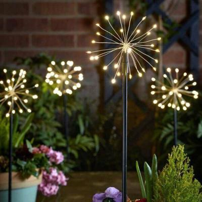 The Range 4pc Starburst Stake Lights  - Black
