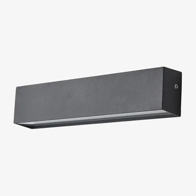 The Range Edgar LED Outdoor Linear Wall Light - Anthracite