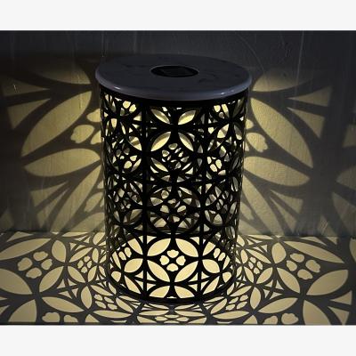 The Range Hudson Solar Table - Black and White