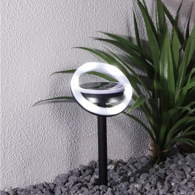 The Range Solar Orbit Stake Light - Black