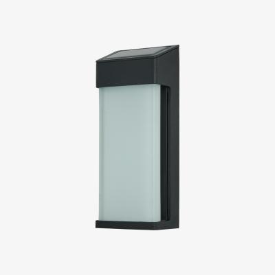 The Range Strath Outdoor Solar Power LED Wall Light - Black
