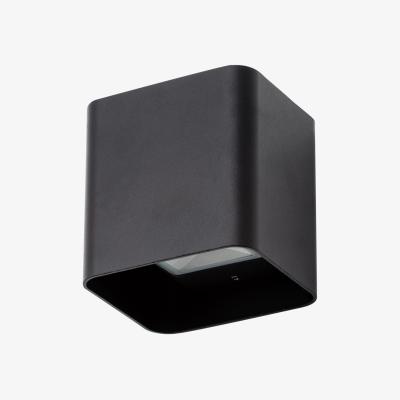 The Range Quadro Outdoor Up and Down Wall Light - Black