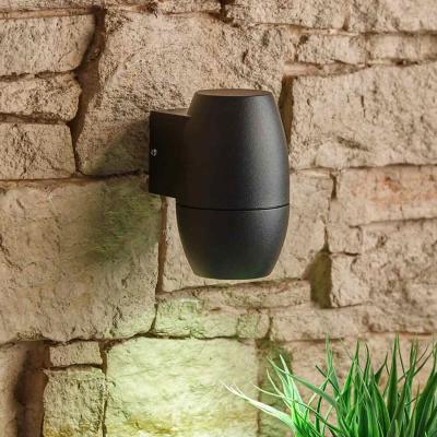 The Range Outdoor Cone Shaped Up and Down Wall Light - Black