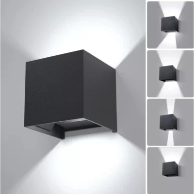 The Range Wall Light Black Outdoor Light - Black