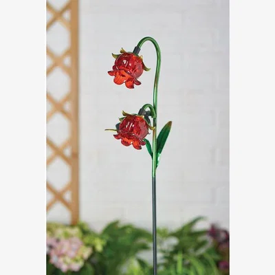The Range Double Flower Solar Stake Light
