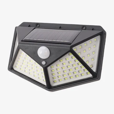 The Range Ultra Bright Solar LED Security Light with Motion Sensor - Black