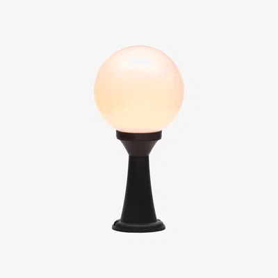 The Range Lancaster Outdoor Globe Post - Black