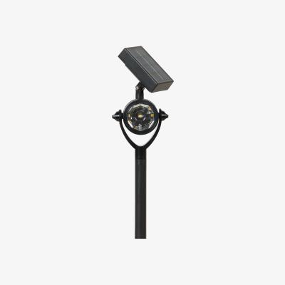 The Range Pack of 4 Solar Spot Stake Lights - Black