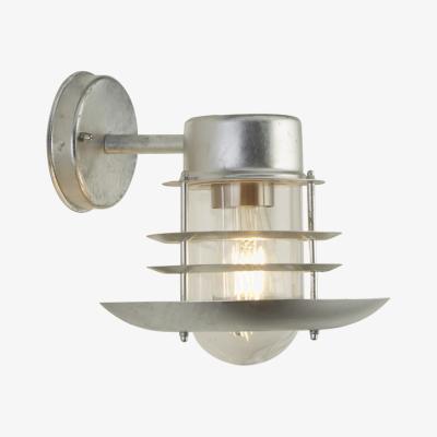 The Range Outdoor Lantern Wall Light  - Silver