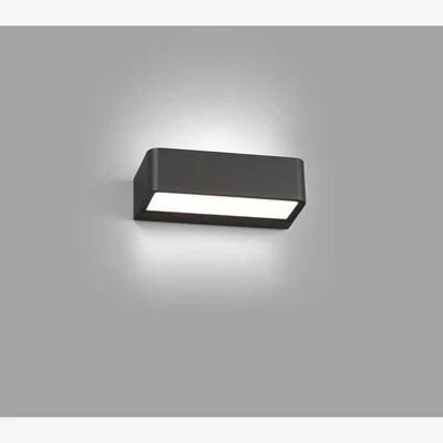The Range Takua Outdoor LED Up Down Wall Light - Dark Grey