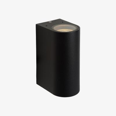 The Range Boogy Modern Up Down Wall Spotlight Outdoor Black IP44 - Black
