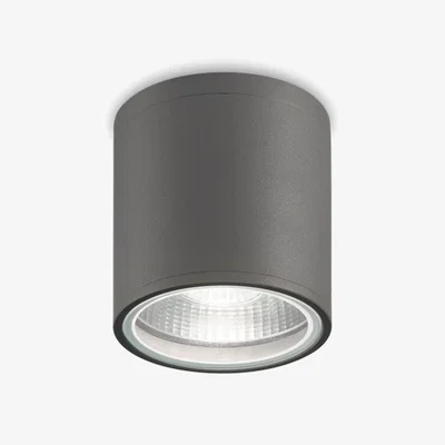 The Range Outdoor 1 Light Surface Mounted Ceiling Lamp - Anthracite
