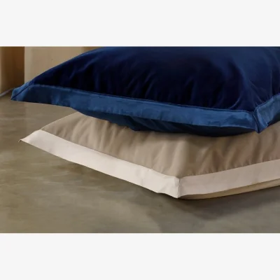 And So To Bed Amalia Cirrus Velvet Cushion Cover