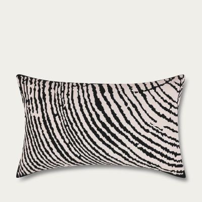 Bombinate.com Off White Wood Block Rectangle Cushion Cover