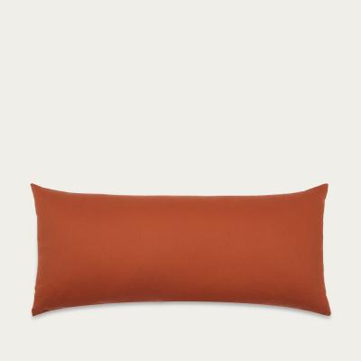 Bombinate.com Terracotta Oblong Block Cushion Cover