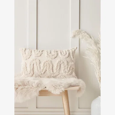 Cox and Cox Textured Wave Cushion Cover
