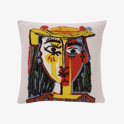 The Conran Shop Picasso 'Head of a Woman in a Hat' Cushion Cover 45cm x 45cm By Jules Pansu