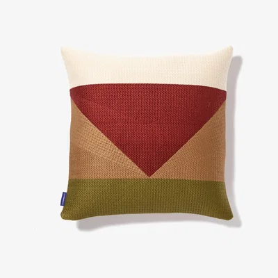 The Conran Shop Sebec Cushion Cover in Rust 45cm x 45cm