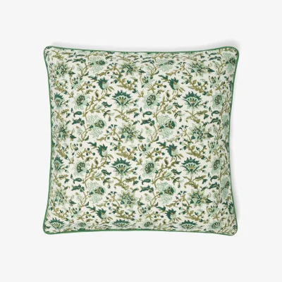 Casa by JJ Antonia Emerald Eden Cushion Cover