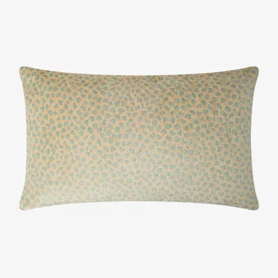 Casa by JJ Colefax and Fowler Azure Leopard Print Cushion Cover