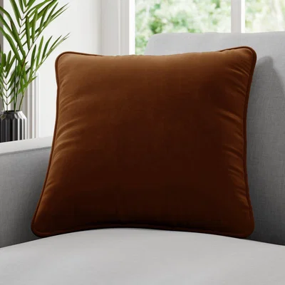 Dunelm Empire Made to Order Fire Retardant Cushion Cover Empire Rust