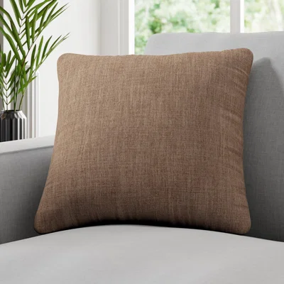 Dunelm Bronte Recycled Polyester Made to Measure Cushion Cover Bronte Otter