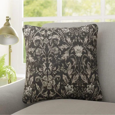 Dunelm Baroque Made to Measure Cushion Cover Baroque Ebony