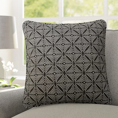 Dunelm Cubic Made to Measure Cushion Cover Cubic Black