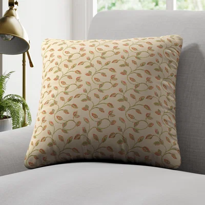 Dunelm Summer Jacquard Made to Measure Cushion Cover Summer Mini Terracotta