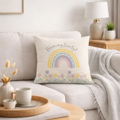 Dunelm Blooming Lovely Square Cushion Cover