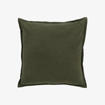 Dunelm Cowie Cushion Cover Khaki (Green)