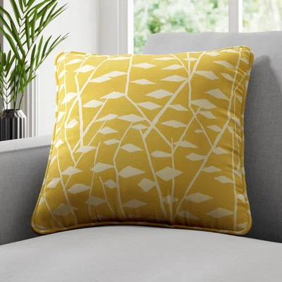 Dunelm Kemi Made to Measure Cushion Cover Kemi Sunflower