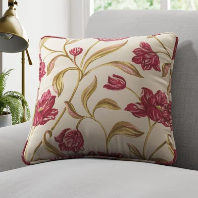Dunelm Gabrielle Made to Measure Cushion Cover Gabriella Rouge