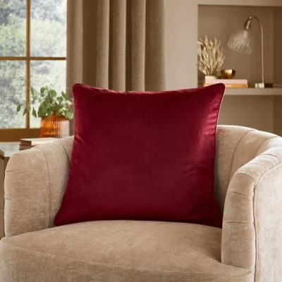 Dunelm Luxe Velour Square Cushion Cover