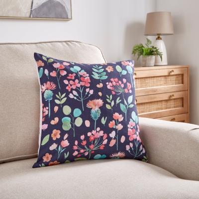 Dunelm Pack of 2 Cushion Covers Timeless Floral MultiColoured