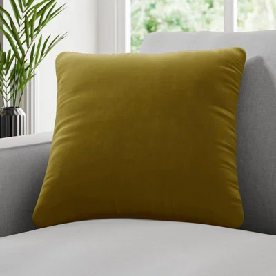 Dunelm Empire Made to Order Fire Retardant Cushion Cover Empire Chartreuse