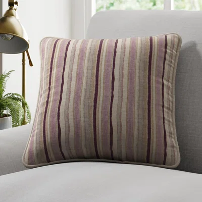 Dunelm Misty Moors Made to Measure Cushion Cover Misty Moors Stripe Lilac
