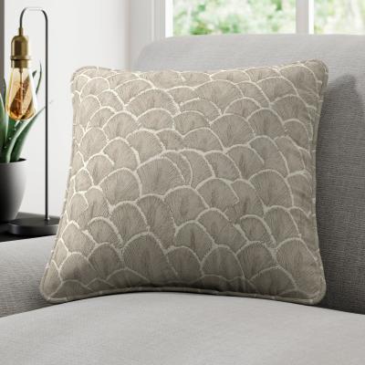Dunelm Amida Made to Measure Cushion Cover Amida Pewter