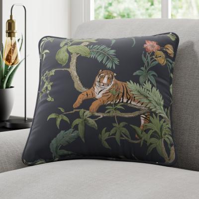 Dunelm Maximalist Bengal Made to Measure Cushion Cover Bengal Slate