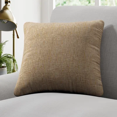 Dunelm Thornton Made to Measure Cushion Cover Thornton Ochre