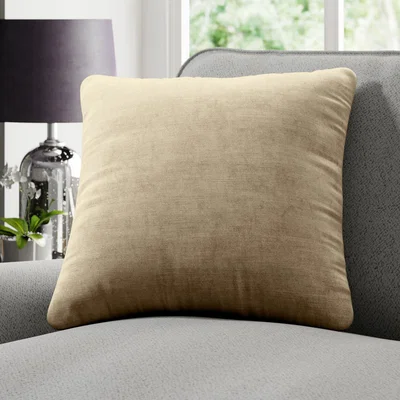 Dunelm Luxury Velvet Made to Order Cushion Cover Lux Velvet Linen