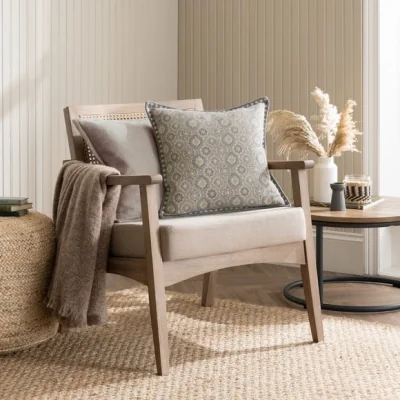 Dunelm Paisley Square Cushion Cover
