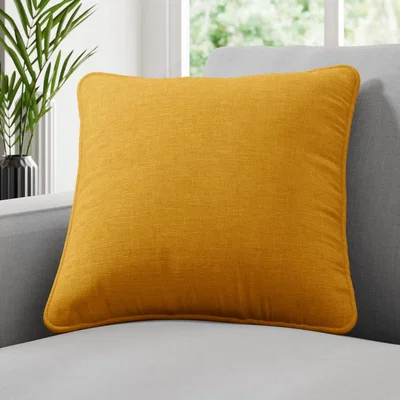 Dunelm Lunar Made to Measure Cushion Cover Lunar Buttercup