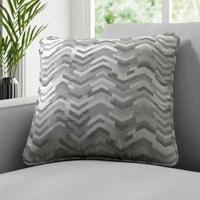 Dunelm Volta Made to Measure Cushion Cover Volta Silver