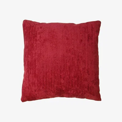 Dunelm Topaz Cushion Cover Burgundy (Red)