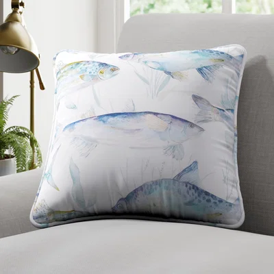 Dunelm Ives Waters Made to Order Cushion Cover Ives Waters Cobalt